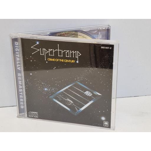 SUPERTRAMP Crime Of The Century compact disc. 393647-2