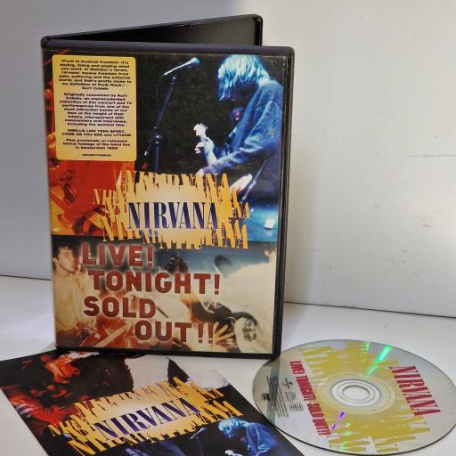 NIRVANA Live! Tonight! Sold out!! DVD-VIDEO. 60251709812