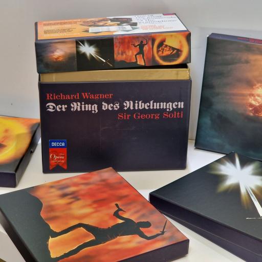 RICHARD WAGNER, SIR GEORG SOLTI Der Ring Des Nibelungen 14x compact disc box set. 028945555522