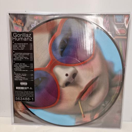 GORILLAZ Humanz LIMITED EDITION 2x12" picture disc. 190295760595