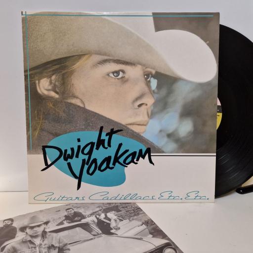 DWIGHT YOAKAM Guitars, Cadillacs, Etc., Etc. 12" vinyl LP. 925372-1