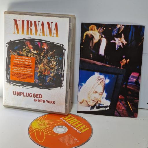 NIRVANA Unplugged in New York DVD-VIDEO. 602517506305