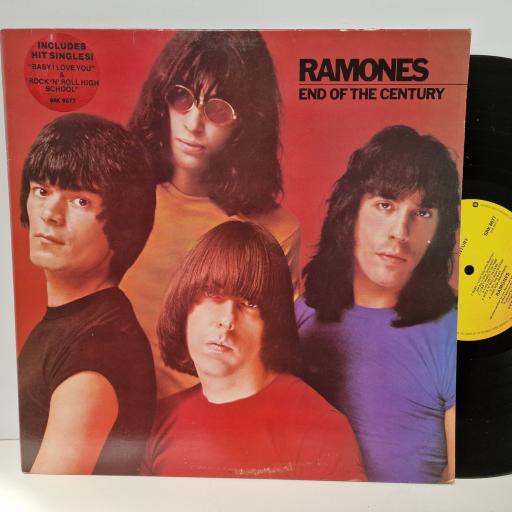 RAMONES End of the century 12" vinyl LP. SRK6077