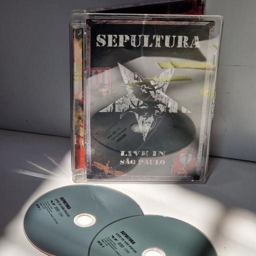 SEPULTURA Live in Sao Paulo DVD-VIDEO. 693723995274
