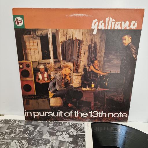 GALLIANO In Pursuit Of The 13th Note 12" vinyl LP. 848493-1