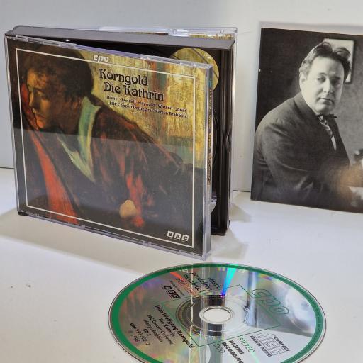 KORNGOLD, DIENER, RENDALL, HAYWARD, WATSON, JONES, BBC CONCERT ORCHESTRA, MARTYN BRABBINS Die Kathrin 2x compact disc. 999602-2