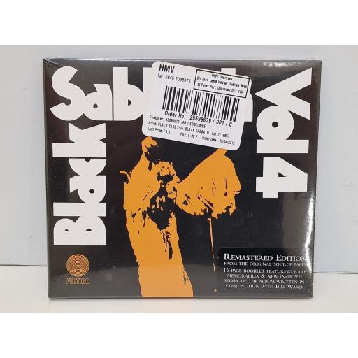BLACK SABBATH Vol 4 compact disc. 602527168579