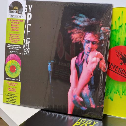 IGGY POP Live at the Channel Boston 2x12" vinyl LP. 783229