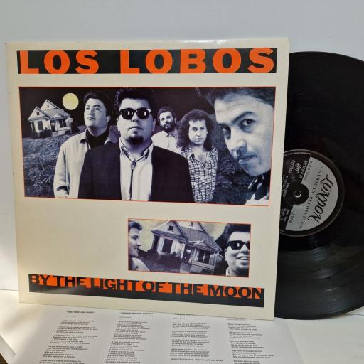 LOS LOBOS By the light of the moon 12" vinyl LP. SLAP13