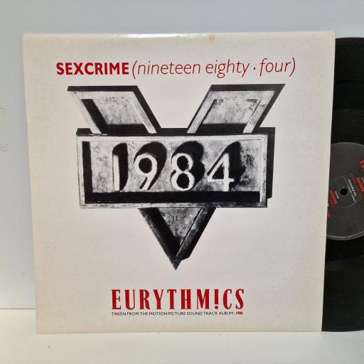 EURYTHMICS Sexcrime (Nineteen Eighty Four) 12" single. VS 728-12