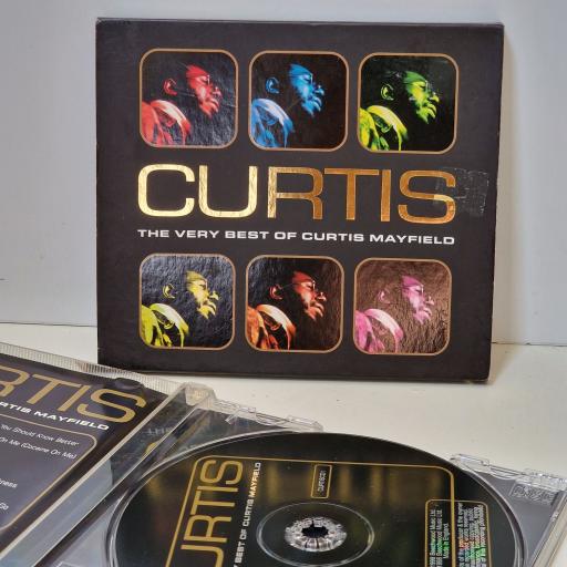 CURTIS MAYFIELD The very best of Curtis Mayfield compact disc. 5016553770128