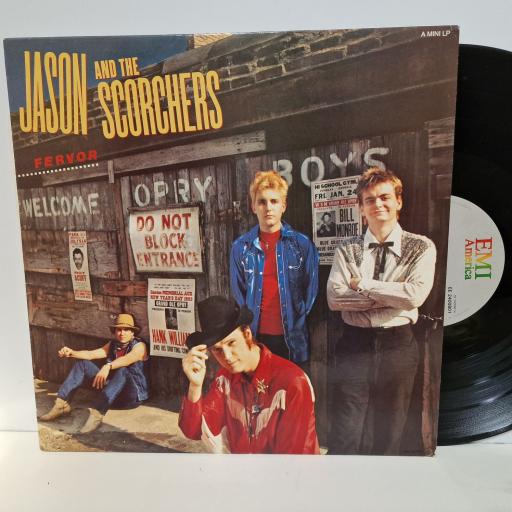 JASON AND THE SCORCHERS Fervor 12" vinyl LP. EE2400801