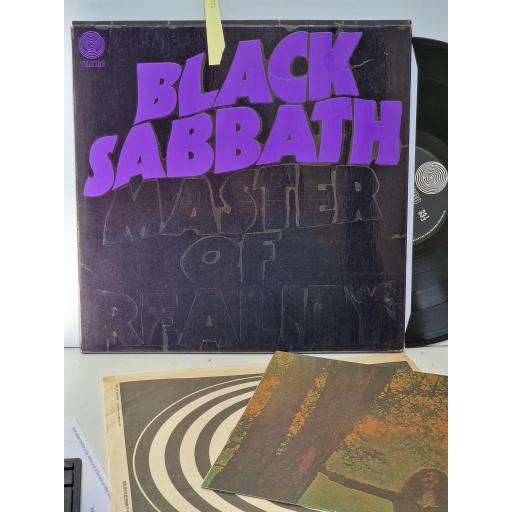 BLACK SABBATH Master of reality 12" VINYL LP. 6360050, WITH POSTER