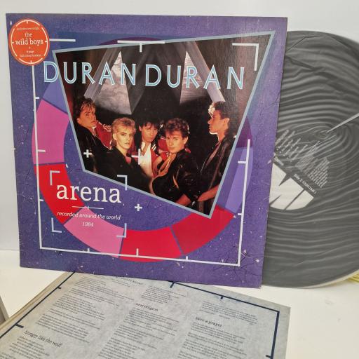 DURAN DURAN Arena (recorded around the world 1984) 12" vinyl LP. SP8411RS