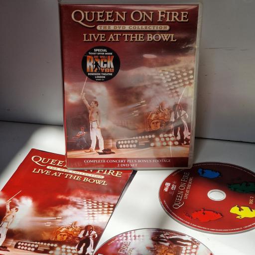 Queen On fire Live at The Bowl 2xDVD-VIDEO. 5441879