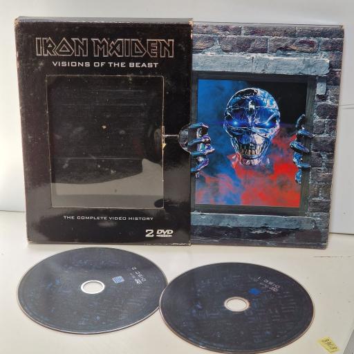 IRON MAIDEN Visions of the beast 2xDVD-VIDEO. 724349040397