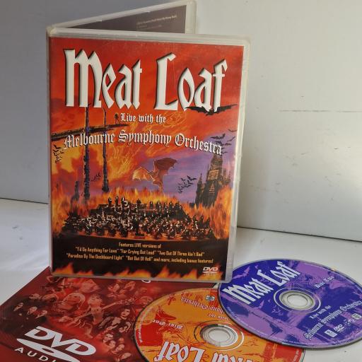 MEATLOAF (Live with the Melbourne Symphony Orchestra) Bat Out Of Hell 2xDVD-VIDEO. 5050467507029