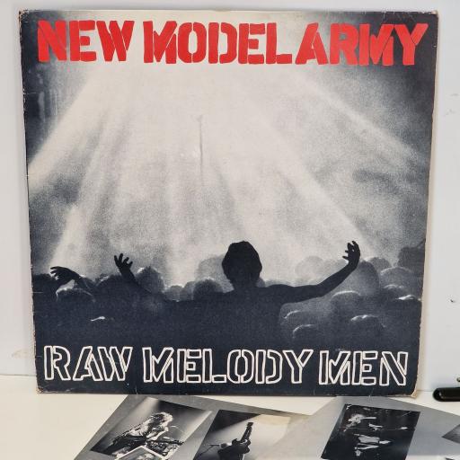 NEW MODEL ARMY Raw melody men 12" vinyl LP. EMC3595