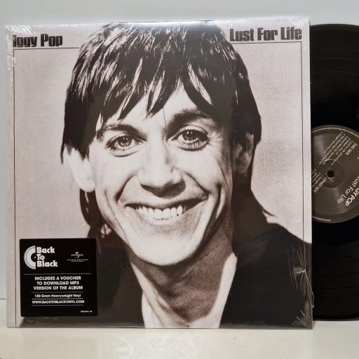 IGGY POP Lust for life 12" vinyl LP. 602557363258