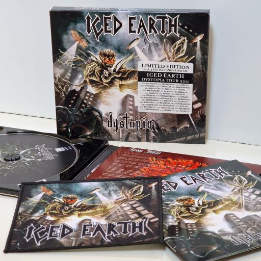 ICED EARTH Dystopia LIMITED EDITION compact disc. 5051099802780