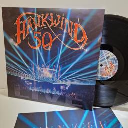 HAWKWIND Hawkwind 50 Live 3x12" vinyl LP. BREDT830
