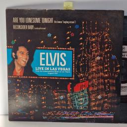 ELVIS PRESLEY Are you lonesome tonight 7" single. PB49177