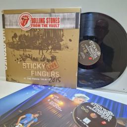 THE ROLLING STONES Sticky Fingers Live At The Fonda Theatre 2015 3x12" vinyl LP, 1x DVD-VIDEO. ERDVLP105