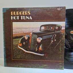 HOT TUNA Burgers 12" vinyl LP. FTR-1004