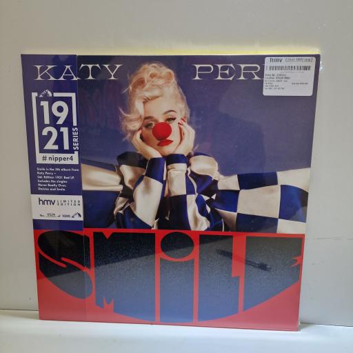 KATY PERRY Smile 12" limited edition RED vinyl LP. 602508915475