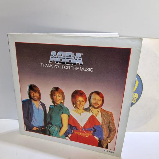 ABBA Thank you for the music 7" single. A3894