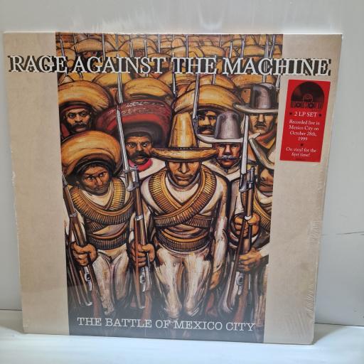 RAGE AGAINST THE MACHINE The battle of Mexico city 2x12" Limited Edition vinyl LP. 19439845151
