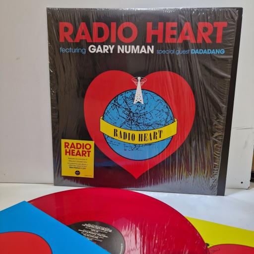 RADIO HEART, GARY NUMAN, DADADANG Radio Heart 2x12" vinyl LP. DEMRECDLX008