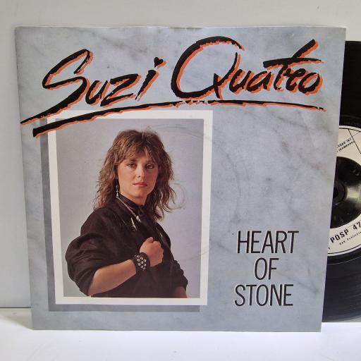 SUZI QUATRO Heart of stone 7" single. POSP477