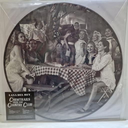 LANA DEL REY Chemtrails over the country club 12" picture disc LP. 602435497846