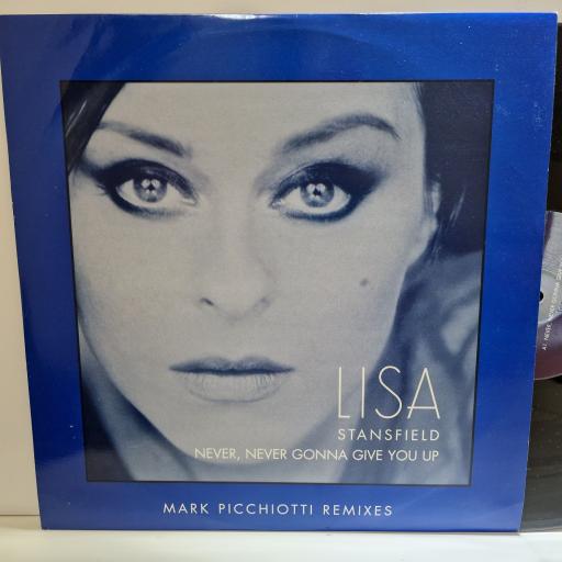LISA STANSFIELD Never, never gonna give you up (Mark Picchiotti remixes) 12" single. NEVER2