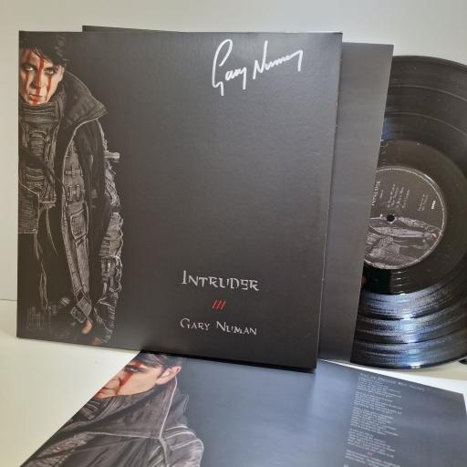 GARY NUMAN Intruder 2x12" vinyl LP. 538658741 signed copy
