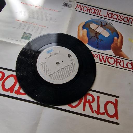 MICHAEL JACKSON Heal the world 7" single. 6584887