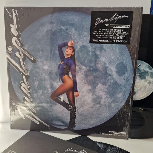 DUA LIPA Future Nostalgia - The Moonlight Edition 2x12" vinyl LP. 0190295076139