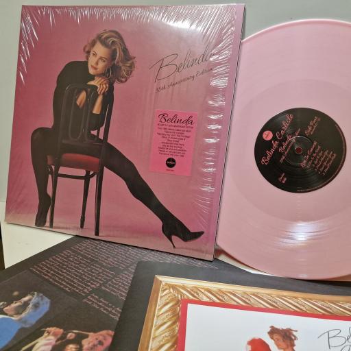 BELINDA CARLISLE Belinda- 35th anniversary edition 2x12" PINK vinyl LP. DEMREC900