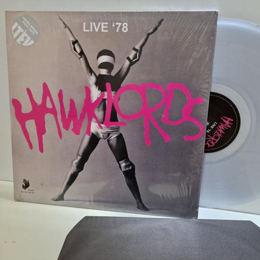 HAWKLORDS Live '78 2x12"CLEAR vinyl LP. LETV543LP
