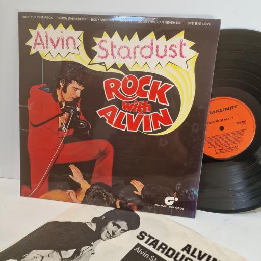 ALVIN STARDUST Rock with Alvin 12" vinyl LP. MAG5007