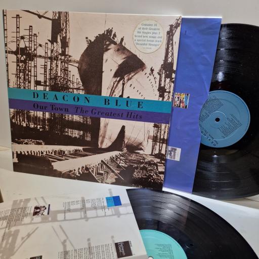 DEACON BLUE Our Town - The Greatest Hits 2x12" vinyl LP. 4766421