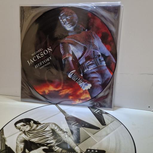 MICHAEL JACKSON HIStory Continues 2x12" picture disc LP. 190758664514