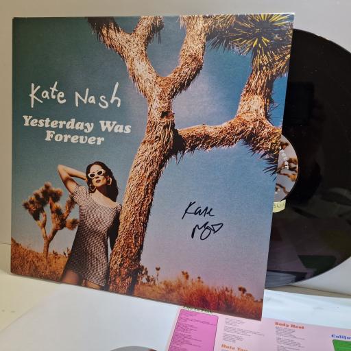 KATE NASH Yesterday Was Forever 2x12" Vinyl LP. 5 024545 8220713 signed copy