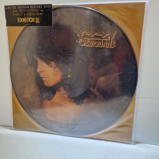 OZZY OSBOURNE No more tears 12" limited edition picture disc LP. 194398853215