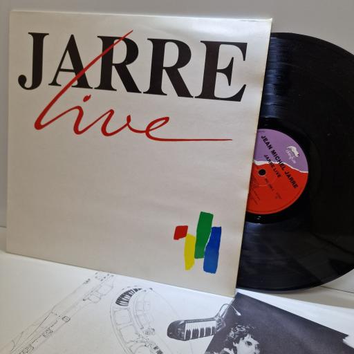 JEAN MICHEL JARRE Jarre Live 12" vinyl LP. 841258-1