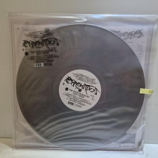 LADY GAGA Chromatica 12" limited edition SILVER vinyl LP. '02508852978