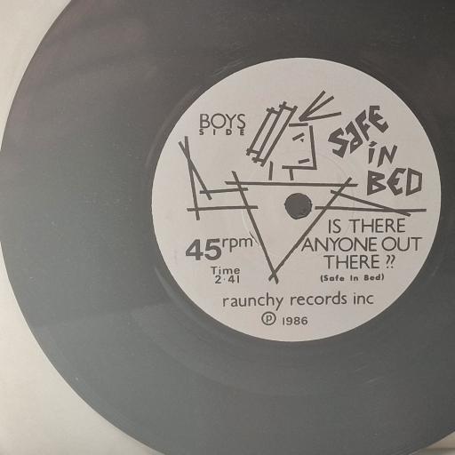 SAFE IN BED Whip it 7" single. RR 001
