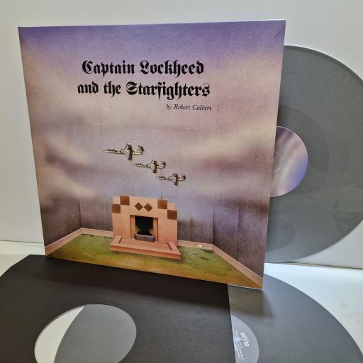 ROBERT CALVERT Captain Lockheed And The Starfighters 2x12" vinyl LP. RCV014LP(G)