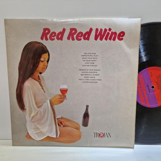 VARIOUS FT. TONY TRIBE, DANDY, ISRAELITES, DESMOND RILEY Red red wine 12" vinyl LP. TTL11